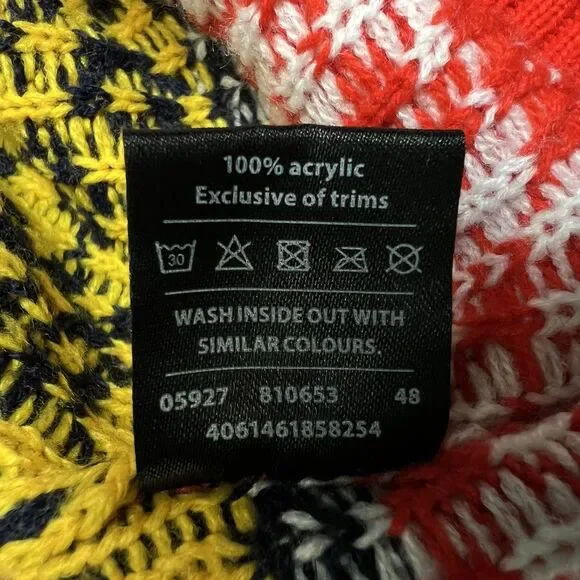 Aldi Limited Edition Christmas Holiday Sweater Fair Isle Unisex Size Small - Picture 7 of 13